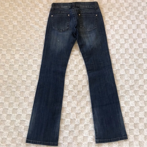 Stetson Hollywood Bootcut Low Rise Embroidered Denim Jeans - Picture 2 of 11